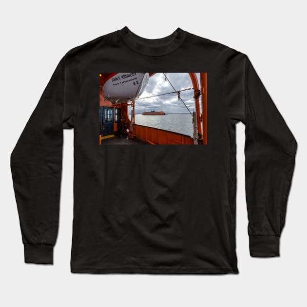 The Staten Island Ferry Long Sleeve T-Shirt by ShootFirstNYC